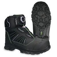RefrigiWear Men's Men s Extreme Hiker Waterproof Insulated Freezer Boots with Boa Fit System - Ultimate Cold Weather Protection and Comfort