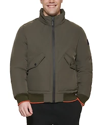 Tommy Hilfiger Men's Flex Performance Zip-Front Bomber Jacket