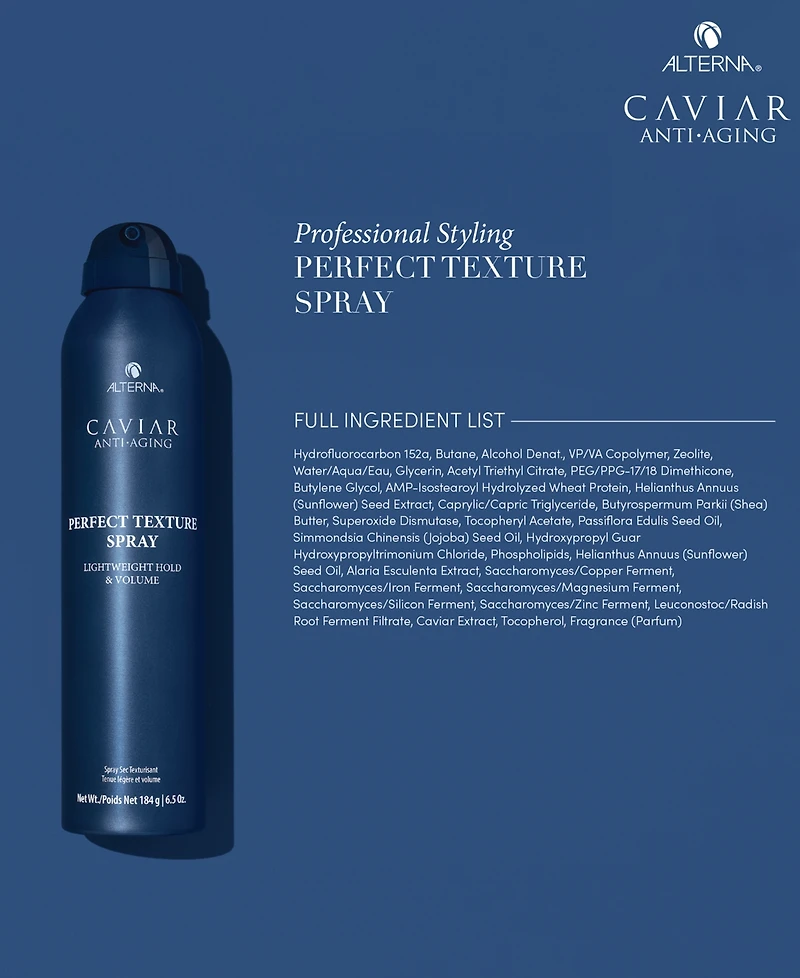 Alterna Caviar Perfect Texture Spray, 6.5 oz.