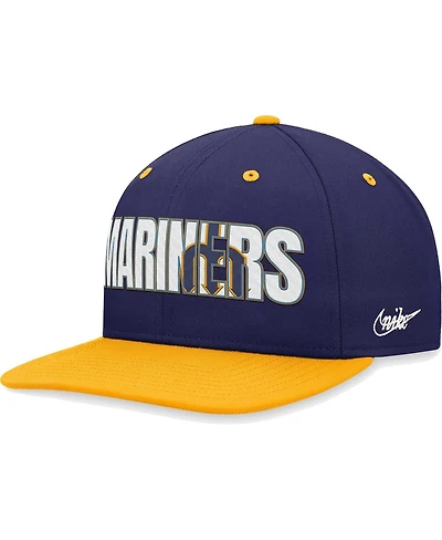 Men's Nike Royal Seattle Mariners Cooperstown Collection Pro Snapback Hat