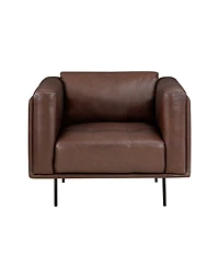 White Label Solaris 39" Leather Chair