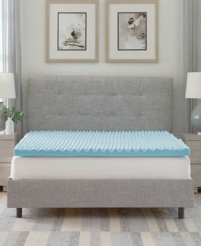 Prosleep 2.5 Gel Infused Convoluted Memory Foam Mattress Toppers