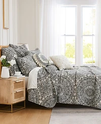 Southshore Fine Linens Ashanti 7 Piece Quilt Set, King/California King