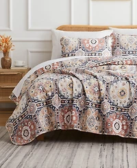 Southshore Fine Linens Kilim Oversized 3 Piece Quilt Set, King/California King