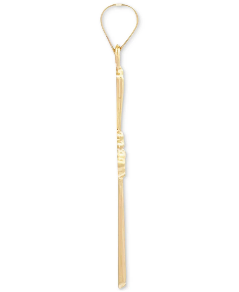 Cross Pendant in 14k Yellow Gold