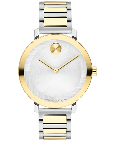 Movado Women's Bold Evolution 2.0 Swiss Quartz Two-Tone Stainless Steel Watch 34mm