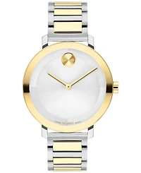 Movado Women's Bold Evolution 2.0 Swiss Quartz Two-Tone Stainless Steel Watch 34mm