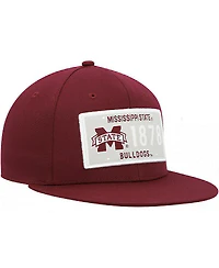 Men's adidas Maroon Mississippi State Bulldogs Established Snapback Hat