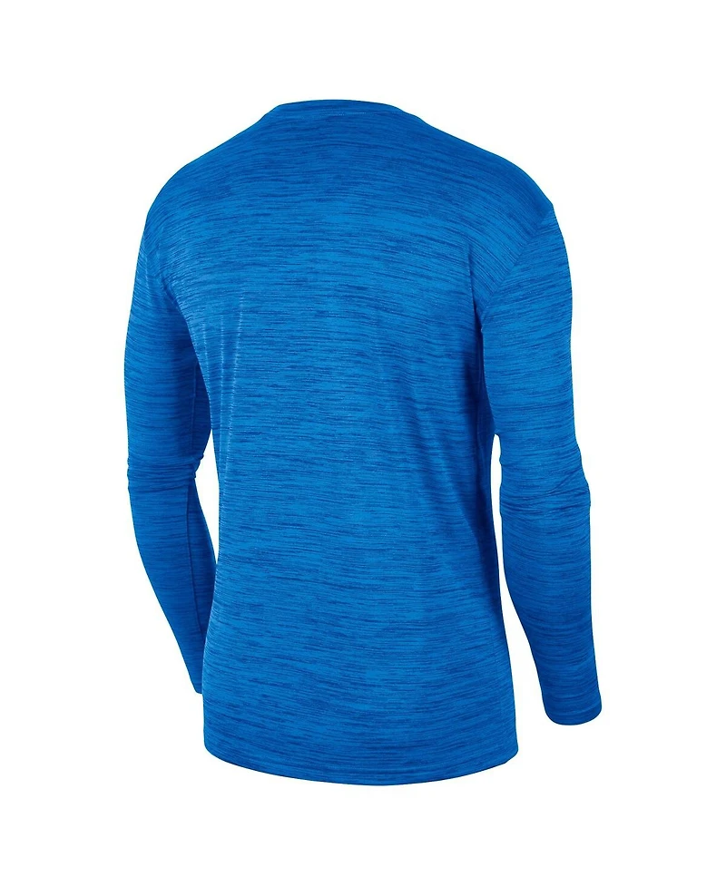 Men's Jordan Blue Ucla Bruins Team Velocity Performance Long Sleeve T-shirt