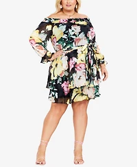 City Chic Women's Athena Dress