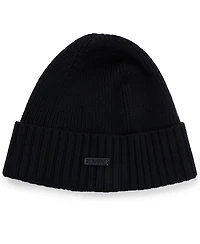 Boss by Hugo Boss Men's Ribbed Beanie Hat