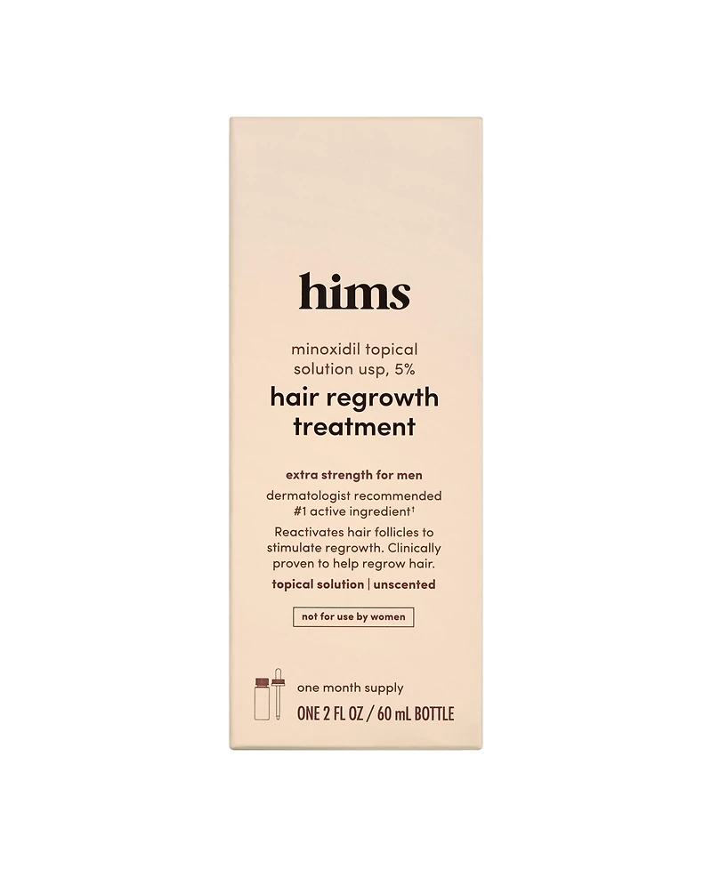 Hims Hair Regrowth Treatment Minoxidil 5% Topical Serum