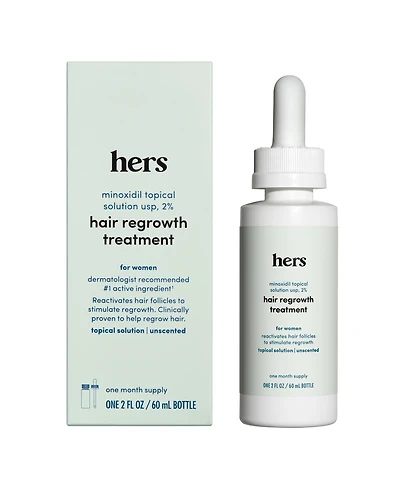Hers Hair Regrowth Treatment Minoxidil 2% Topical Serum
