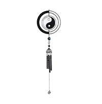 33" Long Ying Yang Oriental Wind Chime