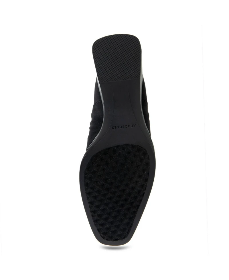 Aerosoles Airlie Dress-Pump-Wedge - Black Stretch