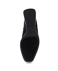 Aerosoles Airlie Dress-Pump-Wedge - Black Stretch