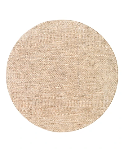 Livabliss Masterpiece High-Low Mpc-2302 7'10" x 7'10" Round Area Rug
