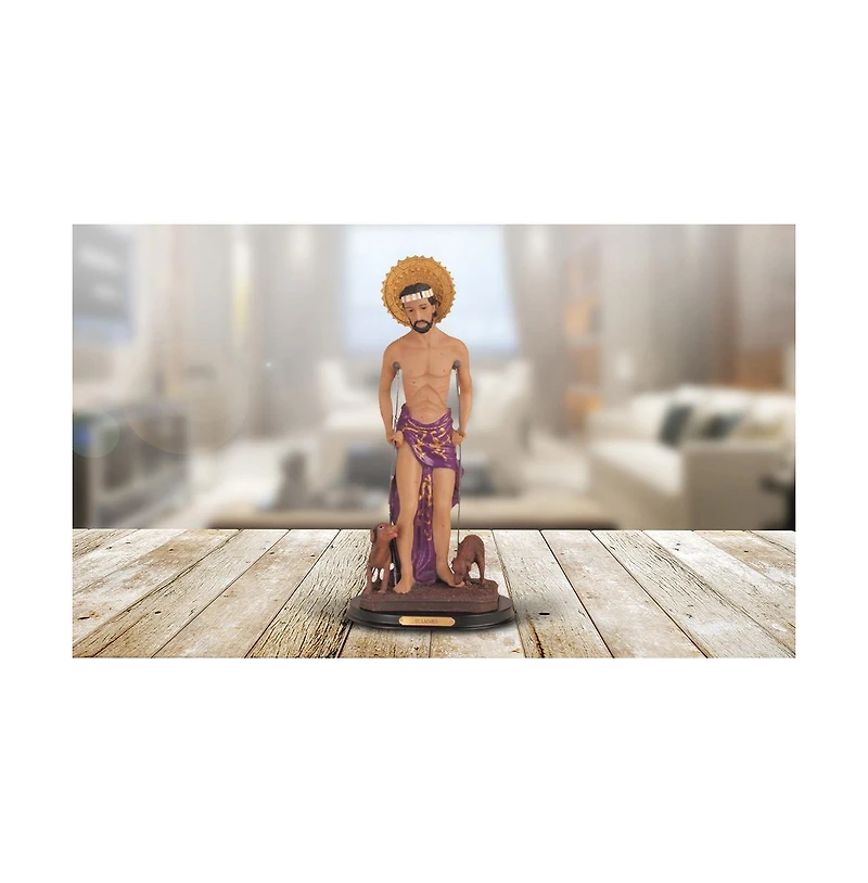 Fc Design 16"H Saint Lazarus Statue Lazarus of Bethany Holy Figurine Religious Decoration Home Decor Perfect Gift for House Warming, Holidays and Birt