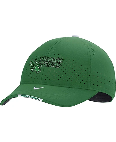 Men's Nike Kelly Green North Texas Mean Green 2022 Sideline Classic99 Swoosh Performance Flex Hat