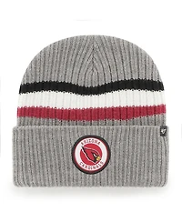 Men's '47 Brand Gray Arizona Cardinals Highline Cuffed Knit Hat