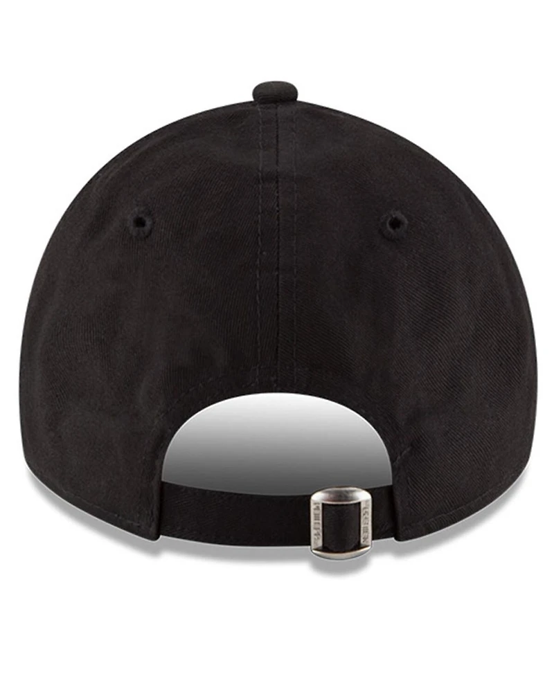 Men's New Era Black Petty Gms Motorsports Enzyme Washed 9TWENTY Adjustable Hat