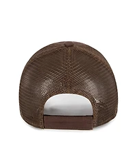 Big Boys and Girls '47 Brand Brown Cleveland Browns Levee Mvp Trucker Adjustable Hat