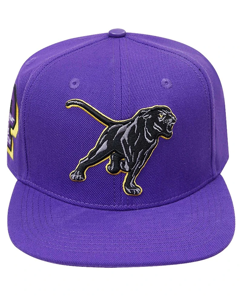 Men's Pro Standard Purple Prairie View A&M Panthers Evergreen Mascot Snapback Hat