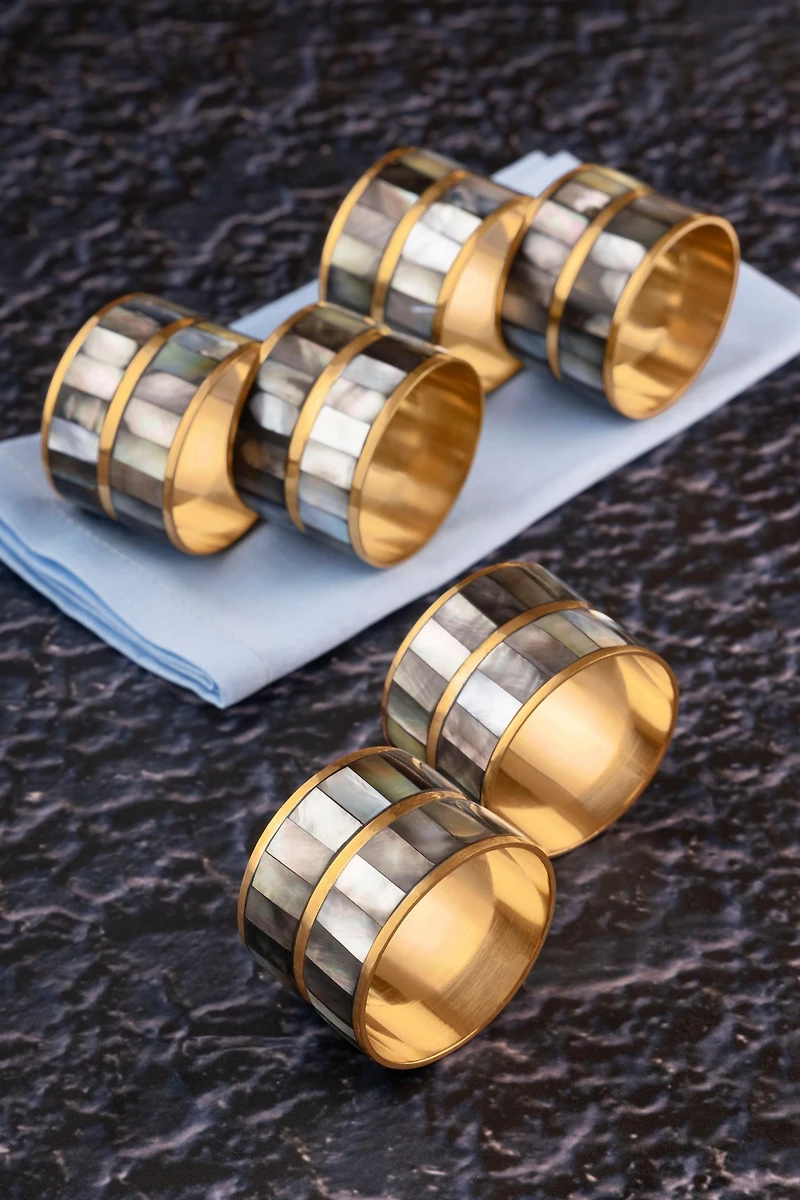 Gauri Kohli Primrose Napkin Rings