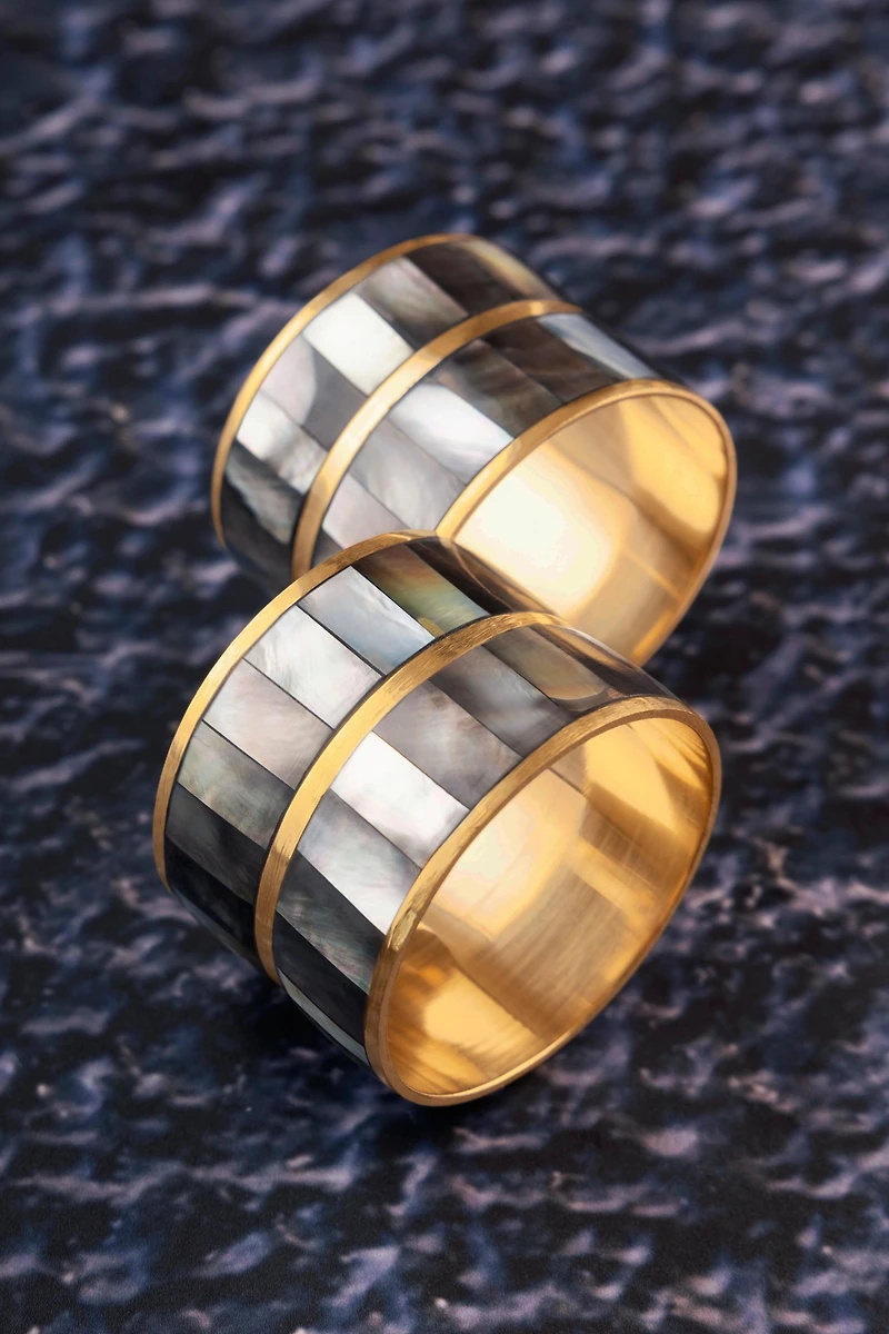 Gauri Kohli Primrose Napkin Rings