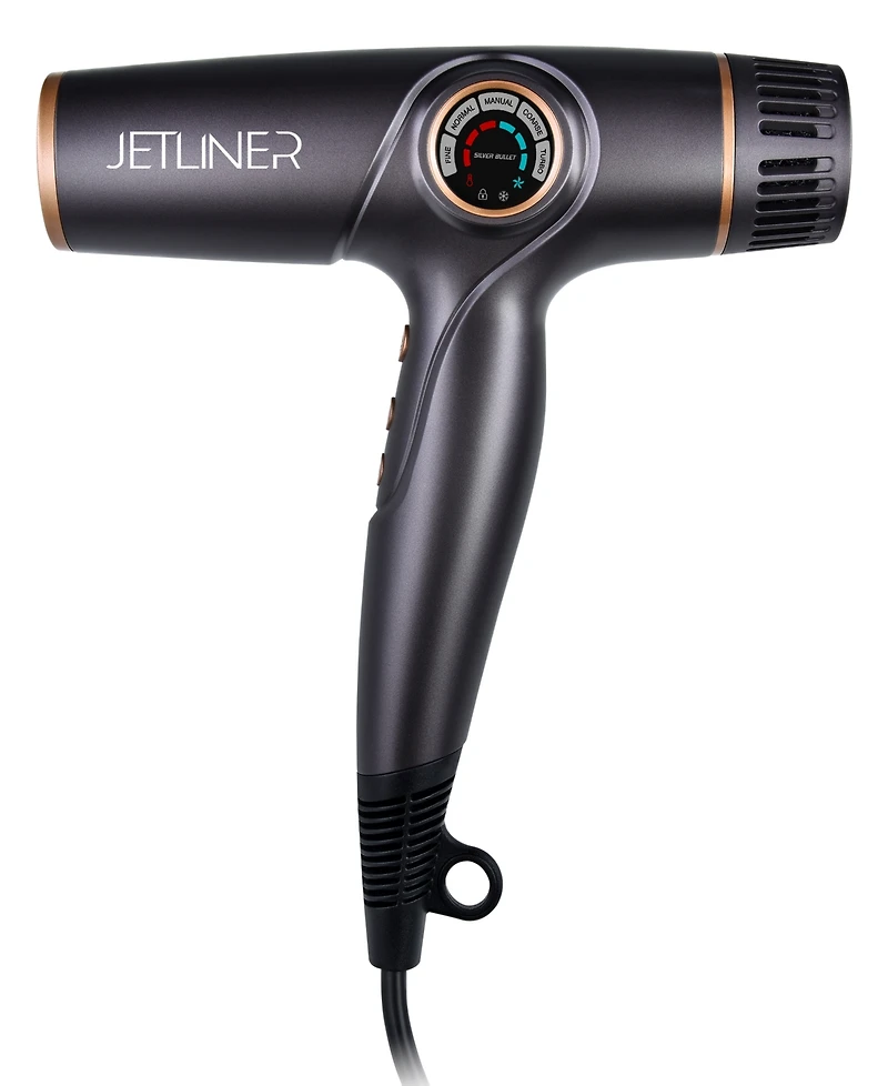StyleCraft Professional Silver Bullet JetLiner Professional Lightweight Hair Dryer