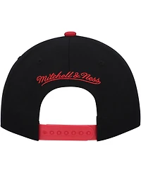 Men's Mitchell & Ness Black Atlanta United Fc Team Script 2.0 Stretch Snapback Hat