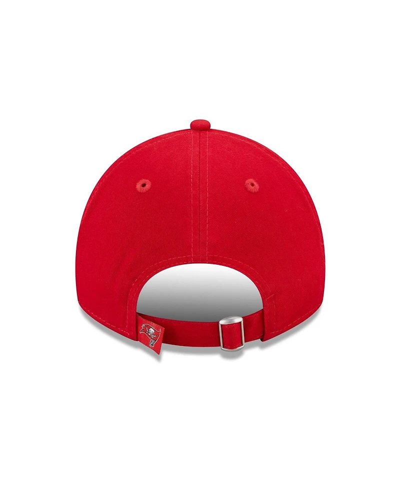 Women's New Era Red Tampa Bay Buccaneers Collegiate 9TWENTY Adjustable Hat