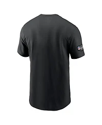 Men's Nike Black Jacksonville Jaguars 2023 Nfl Crucial Catch Sideline Tri-Blend T-shirt