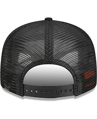 Men's New Era Black Hey Arnold! Helga Trucker 9FIFTY Snapback Hat