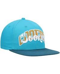 Men's Cookies Aqua, Blue Loud Pack Snapback Hat