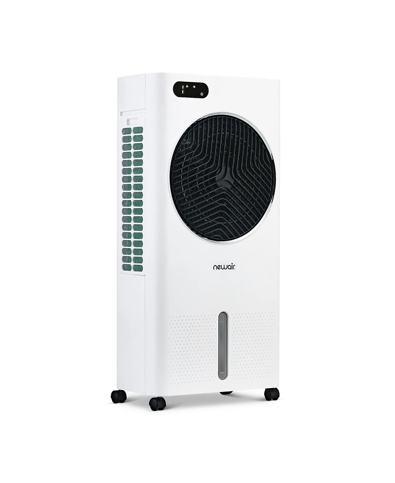 Newair Evaporative Air Cooler and Portable Cooling Fan, Honeycomb Pad Cooling, 1600 Cfm Cyclone Circulation, Top Loading Ice Chamber, 3.16 Gallon Remo