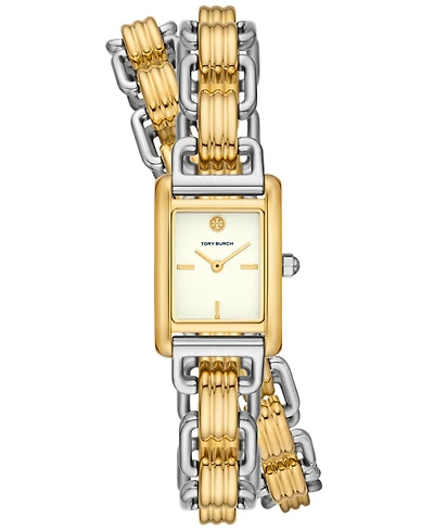 Tory Burch Women's The Eleanor 3-in-1 Two-Tone Stainless Steel Bracelet Watch 19mm