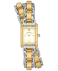 Tory Burch Women's The Eleanor 3-in-1 Two-Tone Stainless Steel Bracelet Watch 19mm