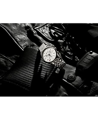 Frederique Constant Men's Swiss Chronograph Classics Stainless Steel Bracelet Watch 40mm