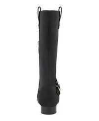 Dkny Little Girls Ellie Studded Strap Tall Riding Boots