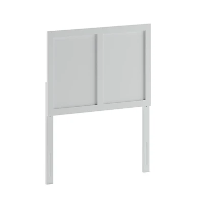 Merrick Lane Grady Twin Raised Panel Wooden Adjustable Headboard Only