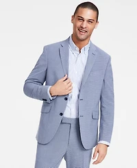 Kenneth Cole Reaction Men's Slim-Fit Mini-Houndstooth Suit