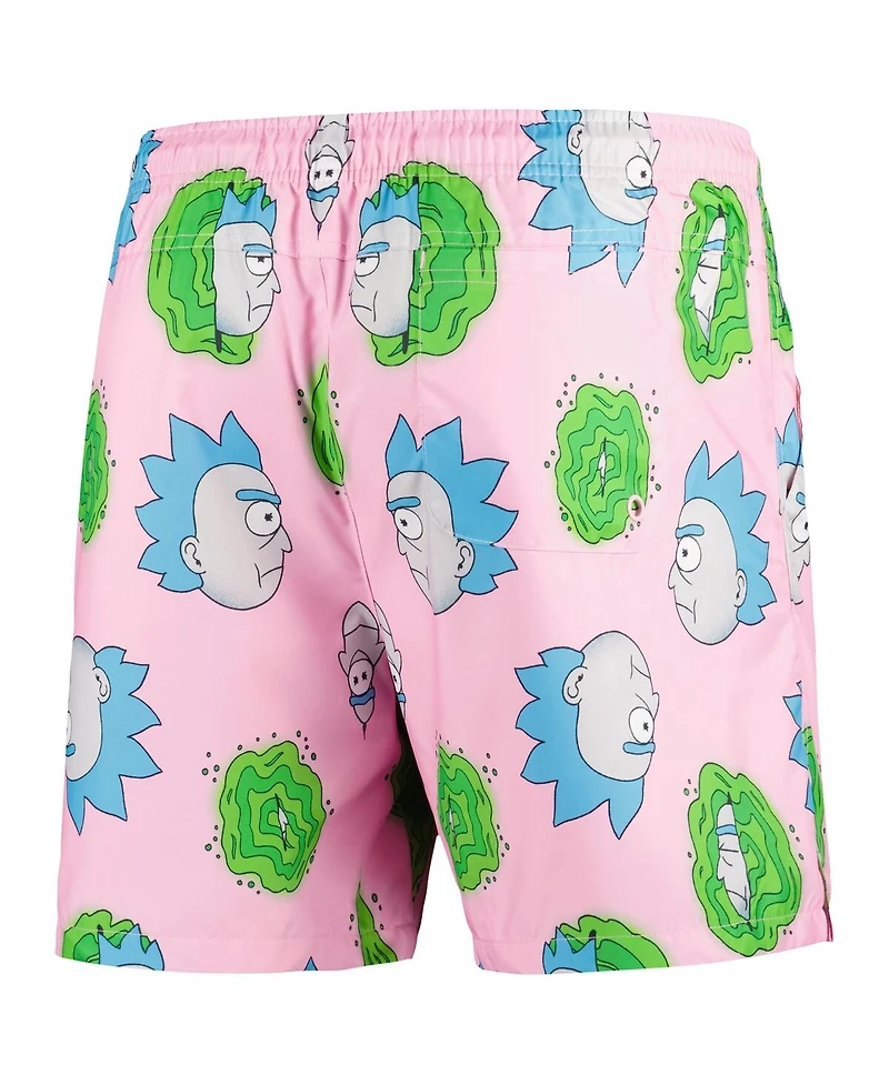 Men's Freeze Max Pink Rick And Morty Shorts