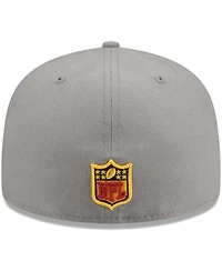 Men's New Era Gray Green Bay Packers Color Pack 59FIFTY Fitted Hat