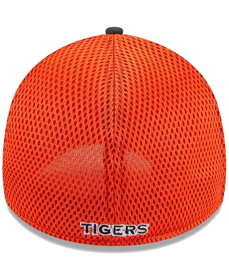 Men's New Era Navy Auburn Tigers Evergreen Neo 39THIRTY Flex Hat