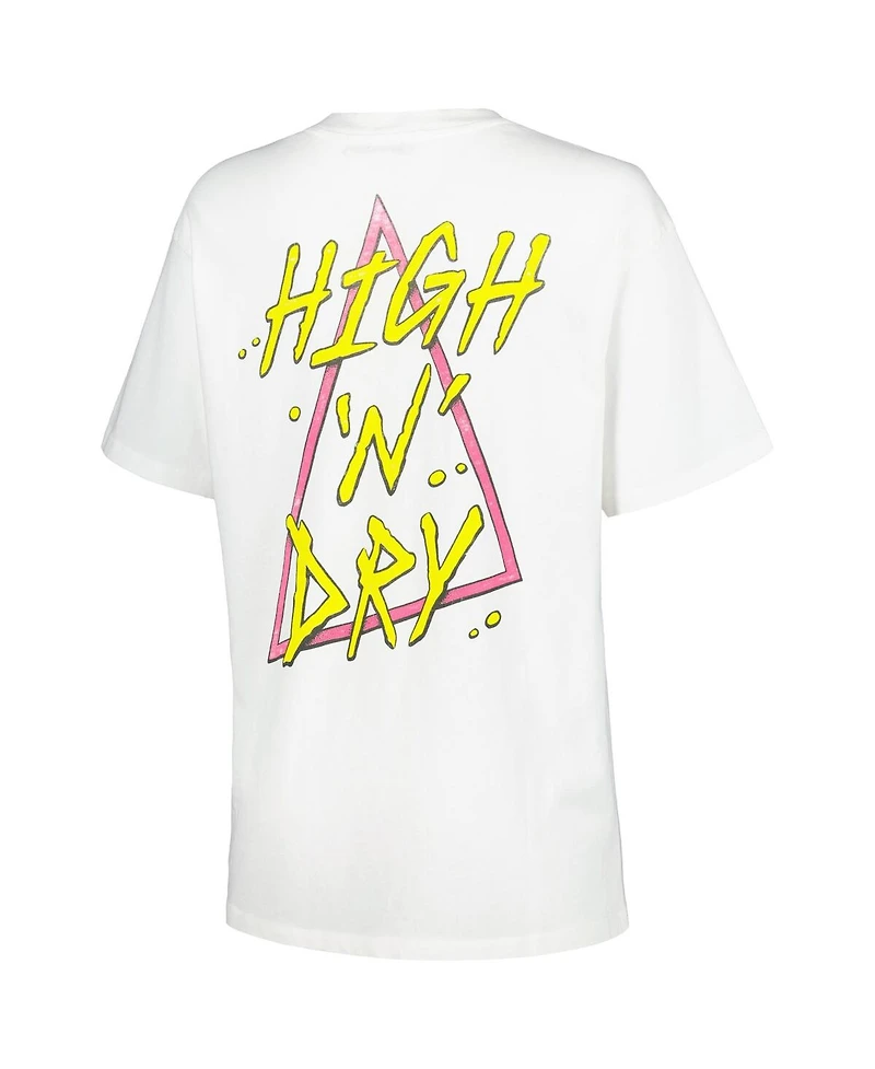 Women's Daydreamer White Def Leppard High 'n Dry Graphic T-shirt