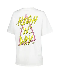 Women's Daydreamer White Def Leppard High 'n Dry Graphic T-shirt