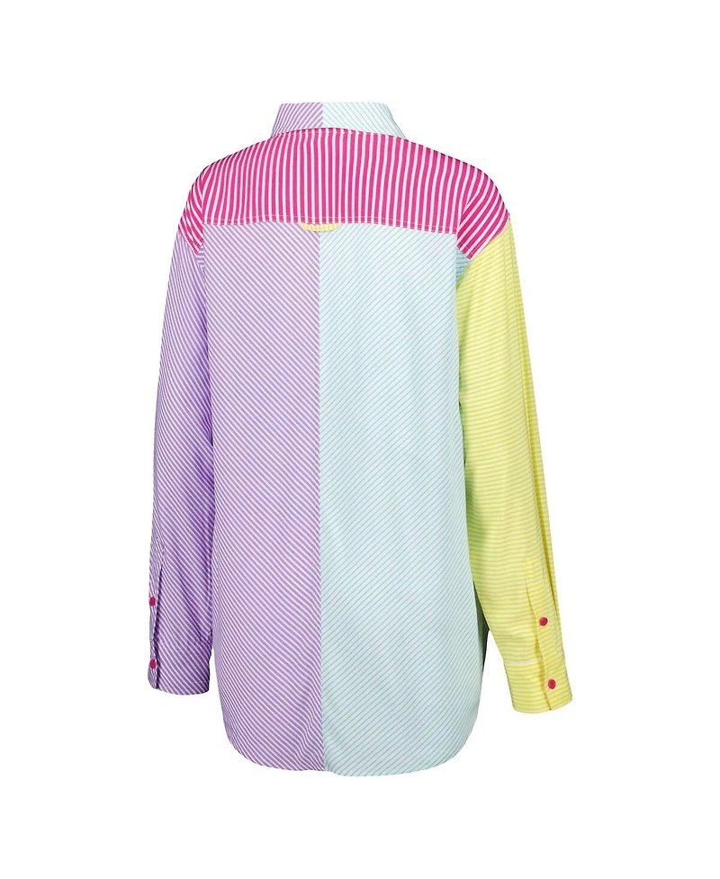 Women's Terez New York Mets Button-Up Shirt
