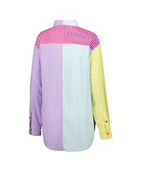 Women's Terez New York Mets Button-Up Shirt