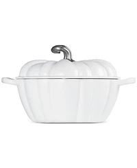 Le Creuset Enameled Cast Iron Signature 4 Qt. Pumpkin Dutch Oven with Lid
